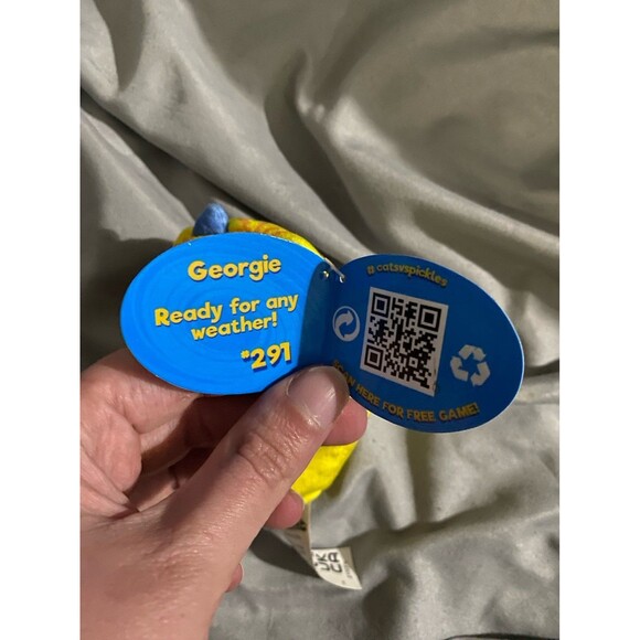 Cats vs Pickles Gold WAVE Georgie #291 NWT 5in - Picture 2 of 5